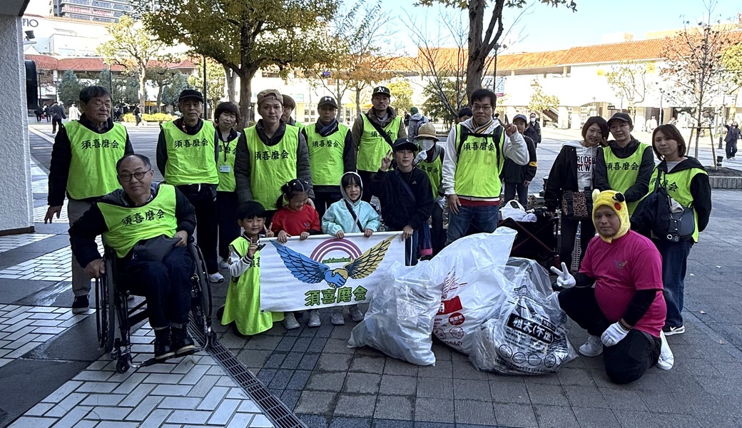 名谷駅周辺ゴミ拾い レポート