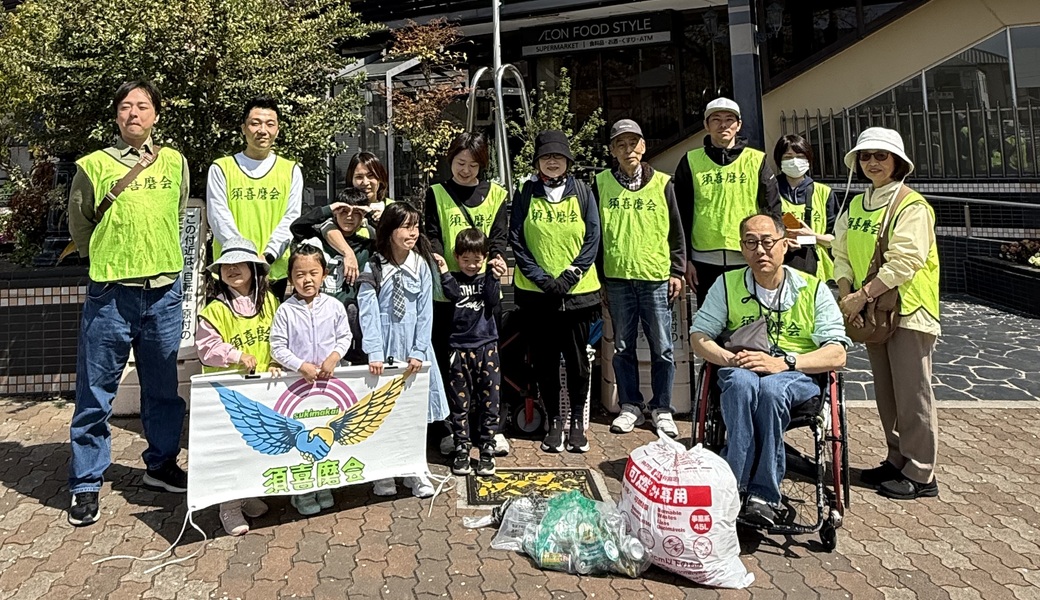 板宿駅周辺ゴミ拾い レポート