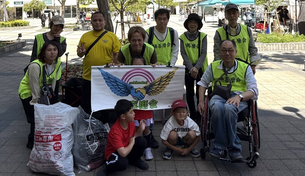 名谷駅周辺ゴミ拾い レポート