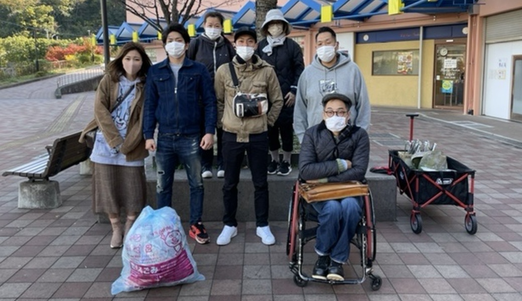 妙法寺駅周辺ゴミ拾い レポート