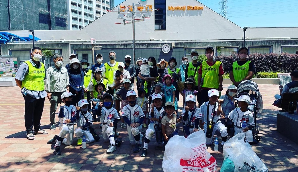 妙法寺駅周辺ゴミ拾い レポート