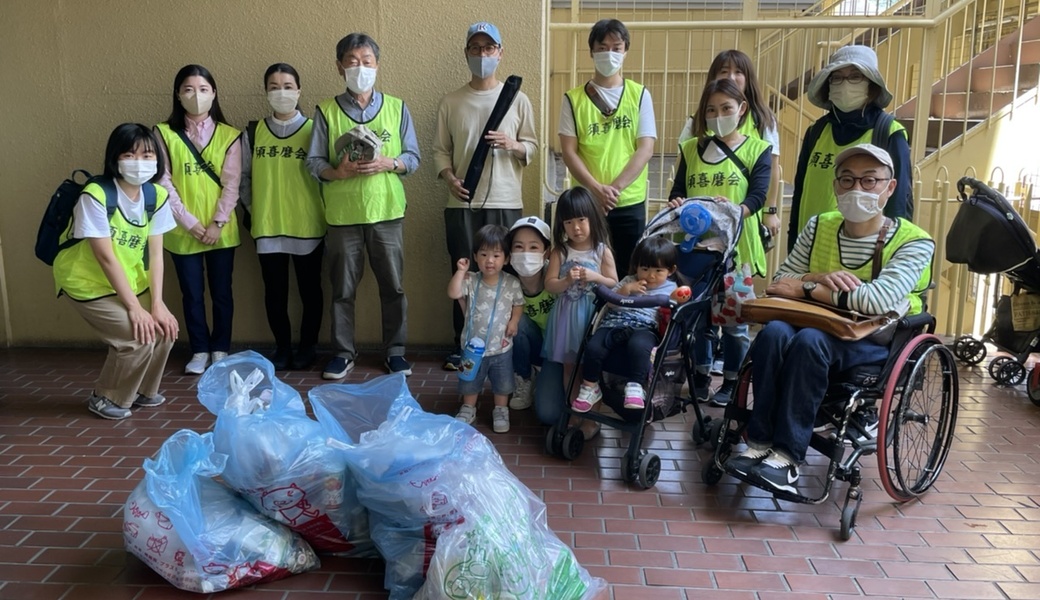 板宿駅周辺ゴミ拾い レポート