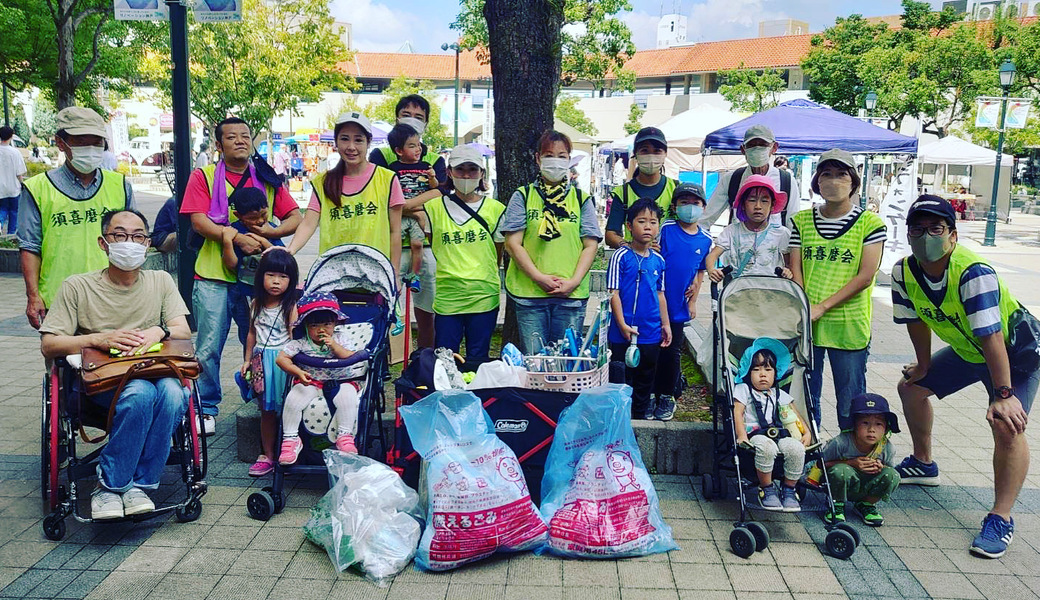 名谷駅周辺ゴミ拾い レポート