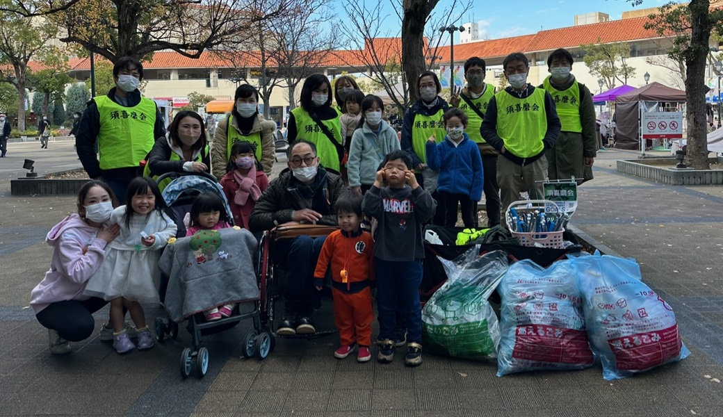 名谷駅周辺ゴミ拾い レポート