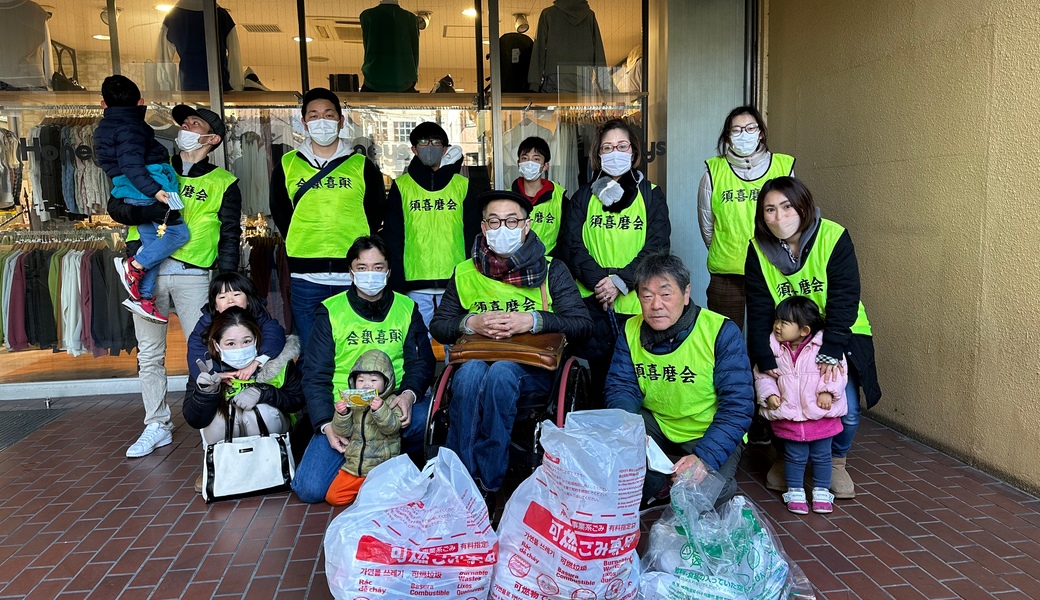 板宿駅周辺ゴミ拾い レポート