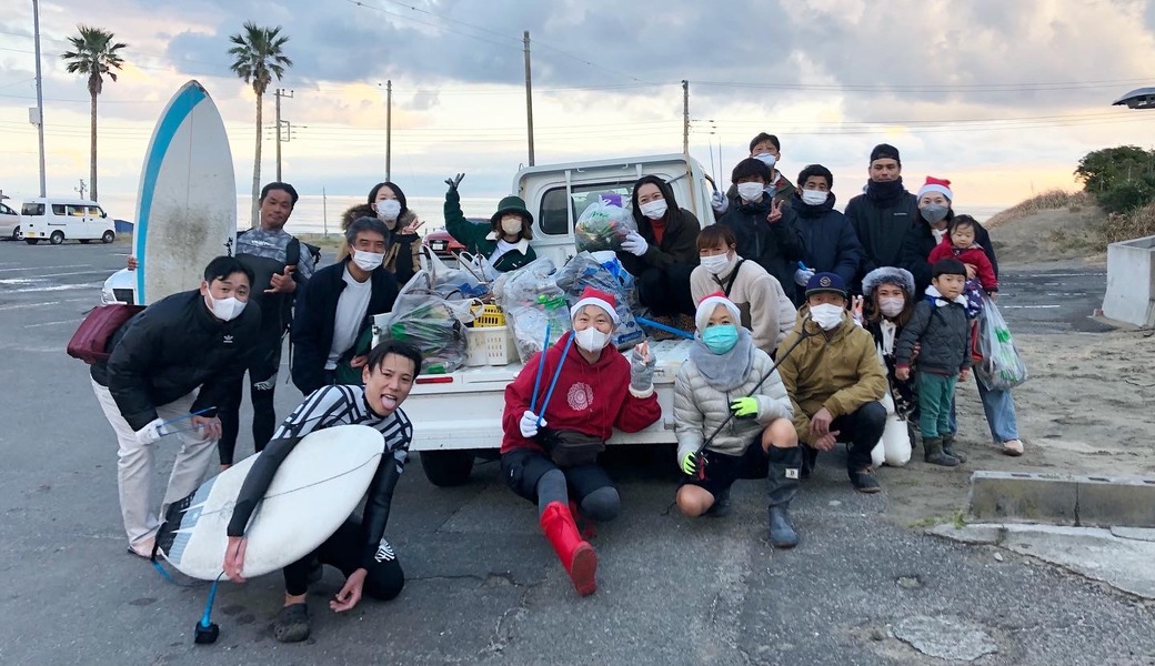 サンチャイルドビーチクリーン レポート