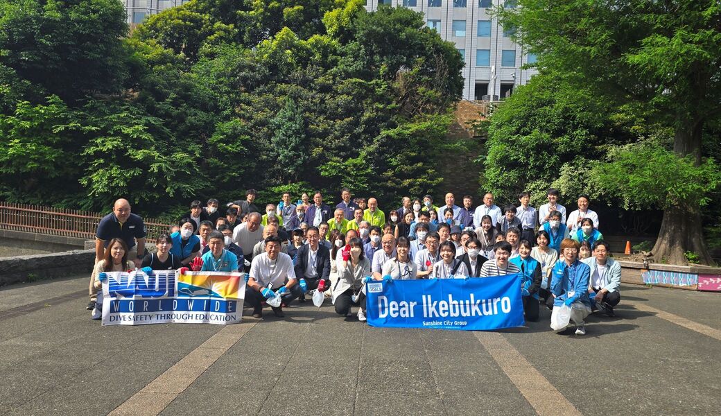  NAUI社員によるゴミ拾い レポート