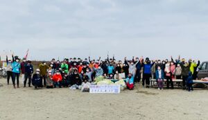 松名瀬海岸ビーチクリーン★春の風に吹かれ〜 アイキャッチ