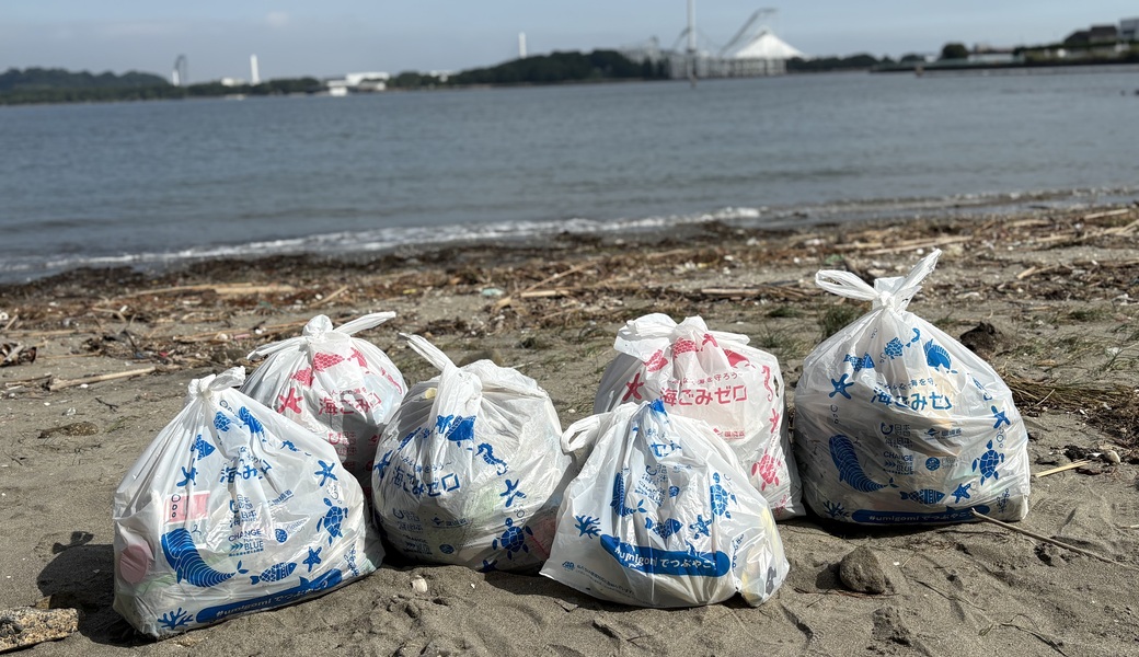 野島海岸ビーチクリーン レポート