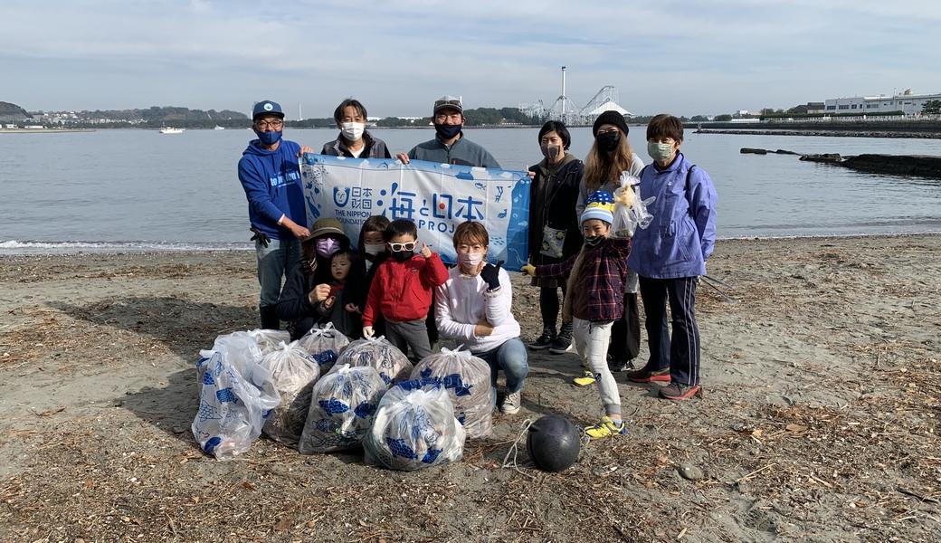 野島海岸ビーチクリーン レポート