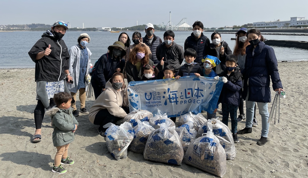 野島海岸ビーチクリーン レポート