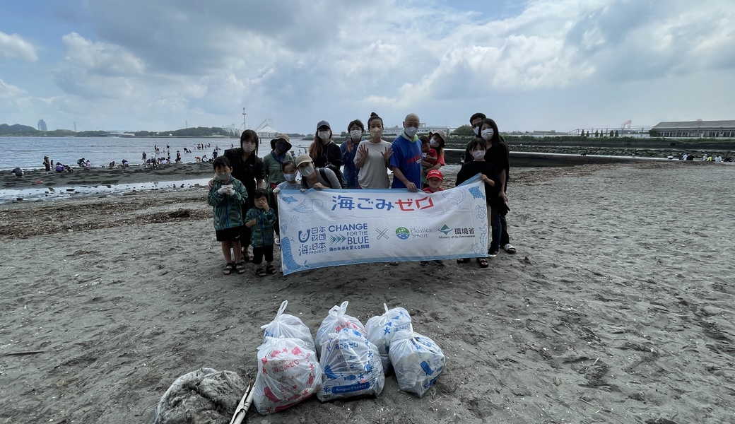 野島海岸ビーチクリーン レポート