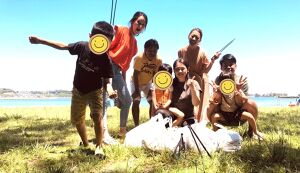 横浜市日出町駅ゴミ拾い×チャリティー活動 アイキャッチ