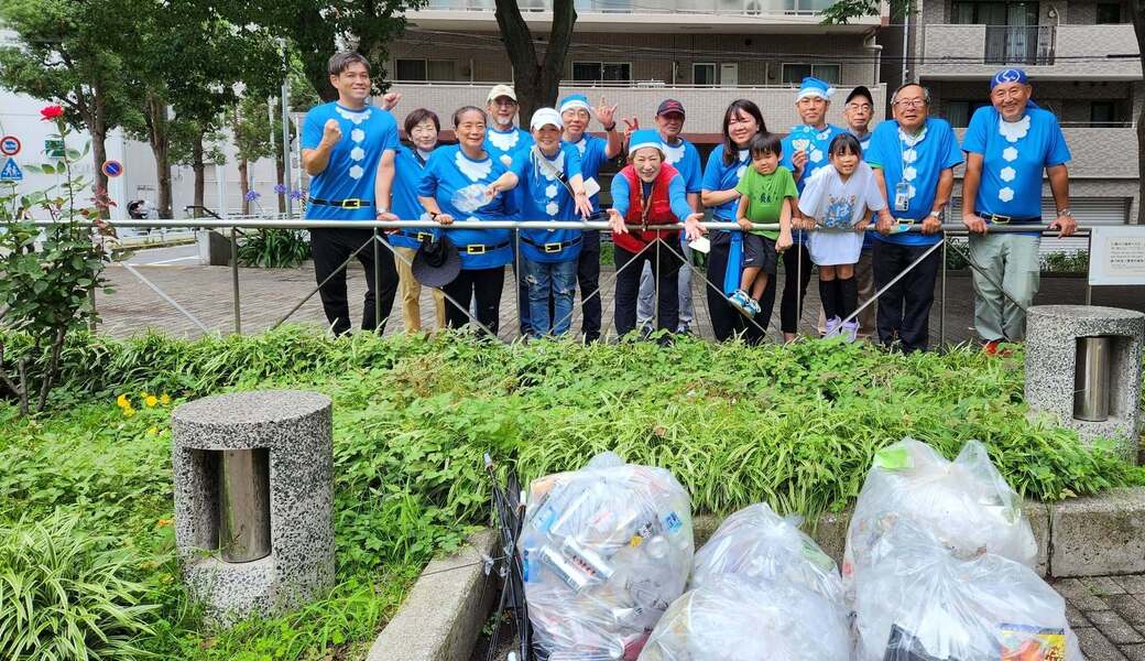 大通り公園水の広場愛護会 レポート