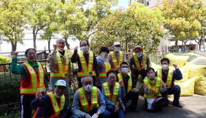 大通り公園水の広場愛護会４月一斉環境美化活動 アイキャッチ