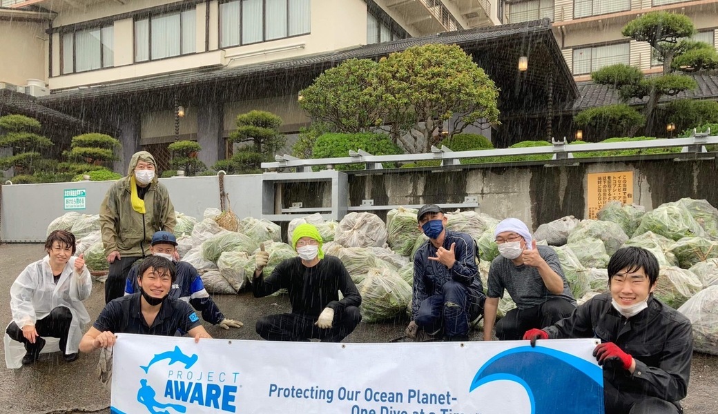 藤山堤防清掃 レポート