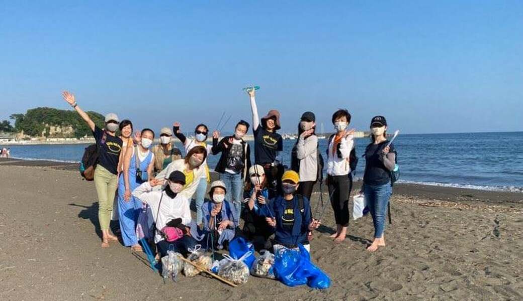 新月ビーチクリーン アイキャッチ