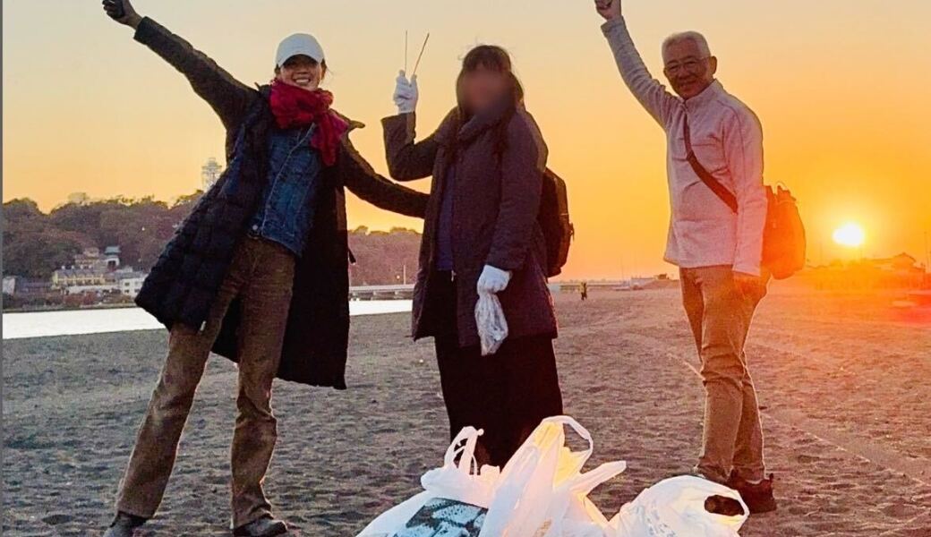 新月ビーチクリーンVol.50 レポート