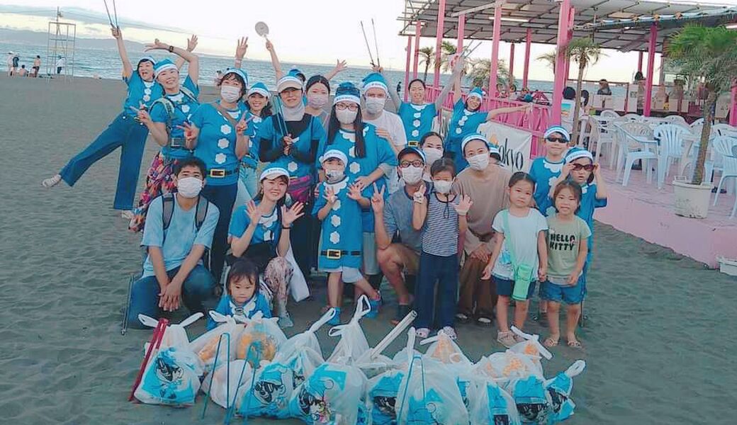 新月ビーチクリーンvol.13 withブルーサンタ!!! レポート