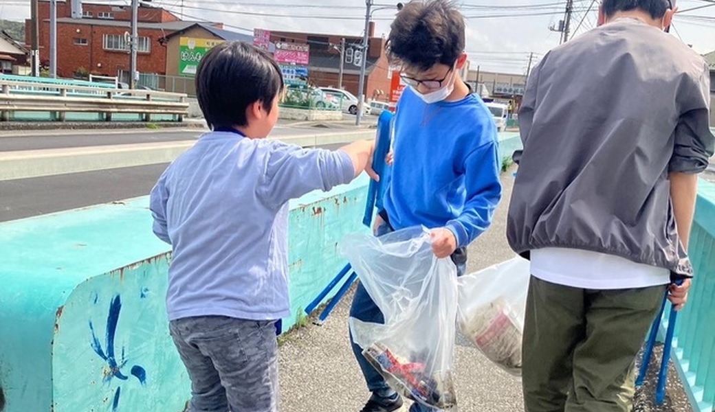 2023年度第1回　YUME Schoolゴミ拾い レポート