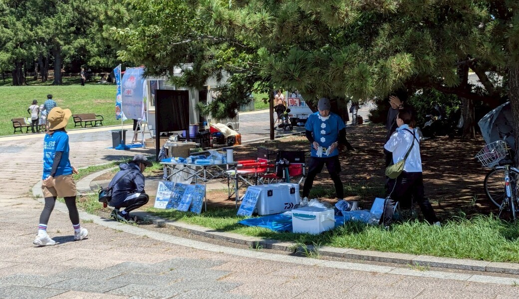 ブルーサンタ2025 at 葛西臨海公園　共催:TEAM-UGOU、耳だけキャット、SmiRingProject レポート