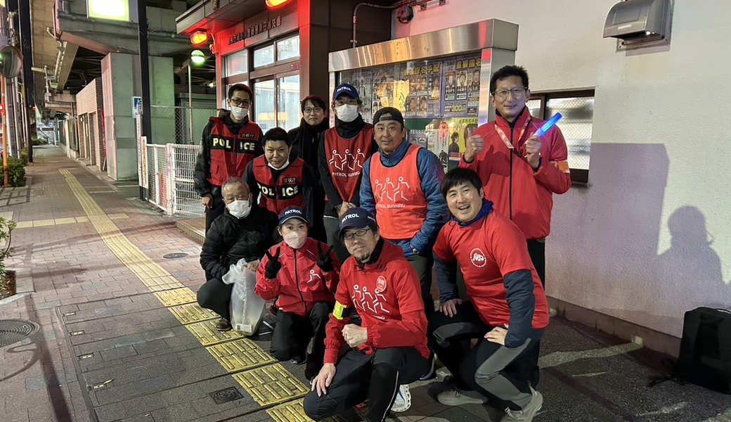 パトラン東京合同定例北区田端駅前 レポート