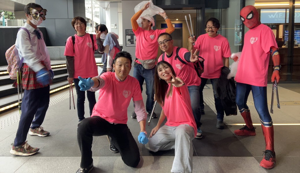 ごみ拾いハロウィンスペシャル in 渋谷 レポート