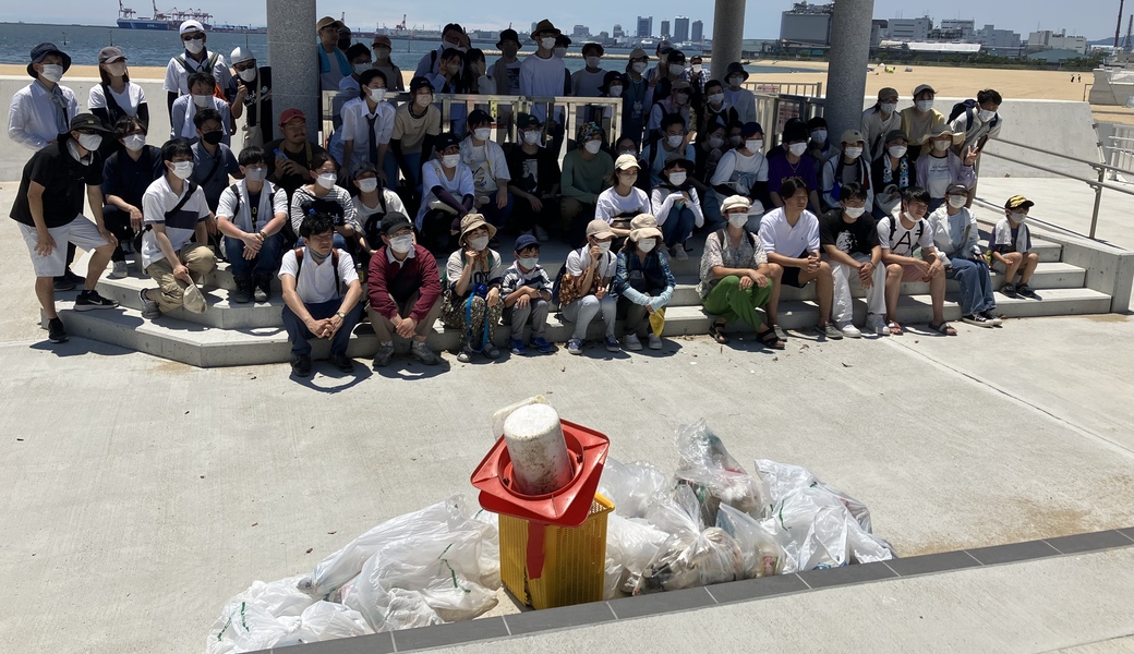 芦屋浜クリーンアップ作戦 レポート