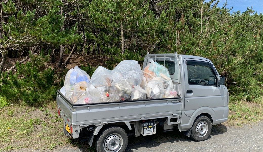 青森県ふるさとの水辺サポーター　三沢海岸清掃 レポート