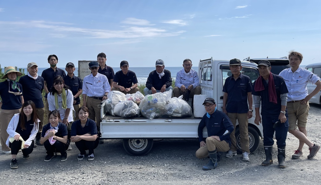 青森県ふるさとの水辺サポーター　三沢海岸清掃 レポート