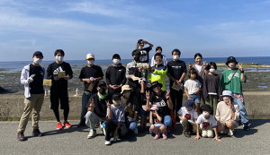 海岸清掃in万畳敷 アイキャッチ