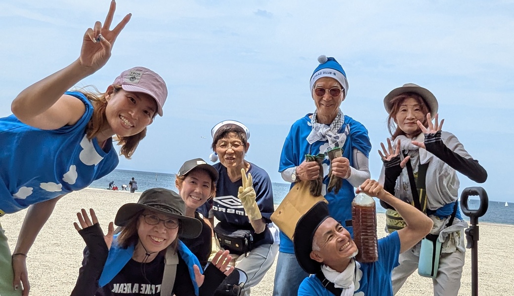 【2025BLUESANTA】ルアナスマイルヨガ2025海の日月間ビーチクリーン レポート