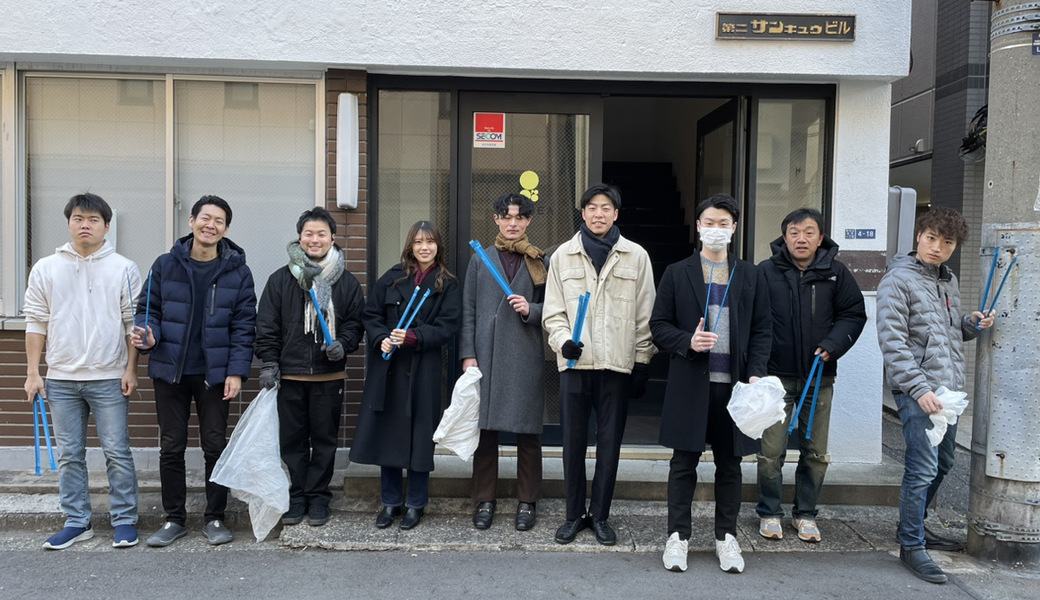 隅田川周辺をきれいに！ゴミを拾いましょう！！ レポート