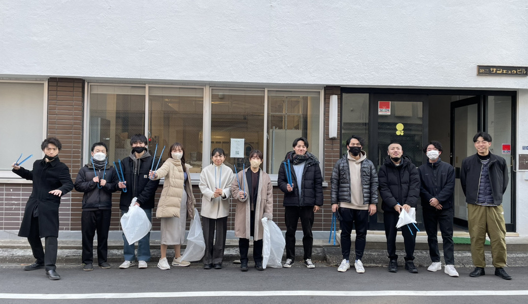 隅田川周辺をきれいに！ゴミを拾いましょう！！ レポート