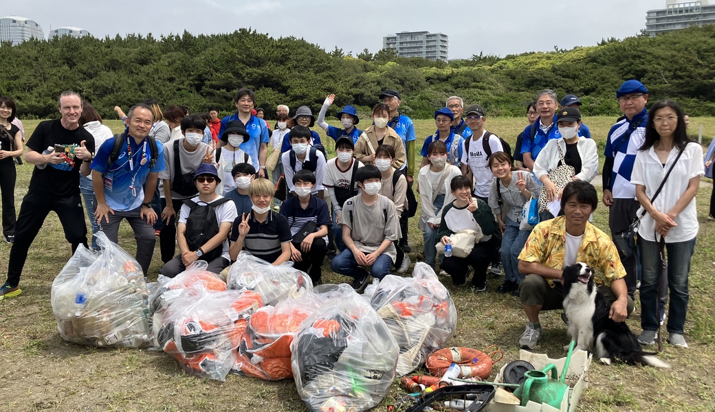 ビーチクリーン活動（幕張） アイキャッチ