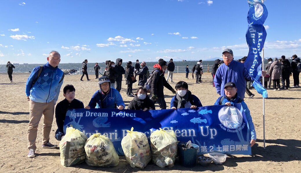 ビーチクリーン活動（幕張） アイキャッチ