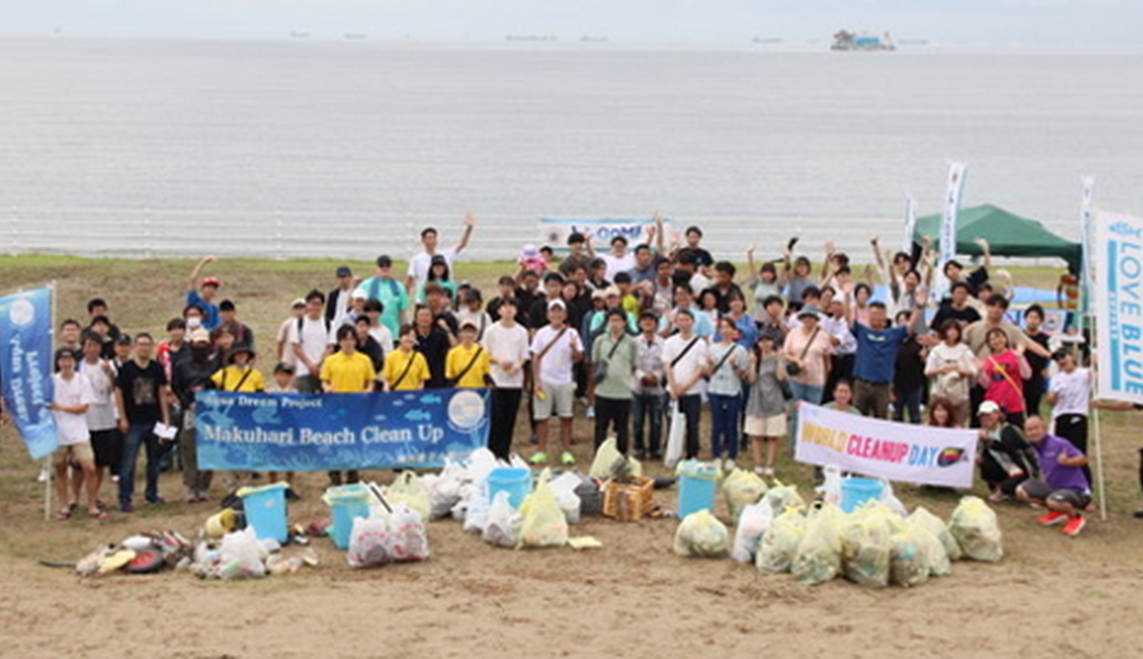 ビーチクリーン活動（幕張） アイキャッチ