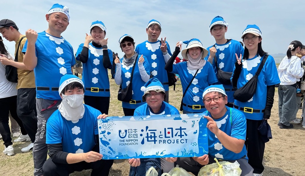 ALL JAPAN BLUE SANTA 2026ビーチクリーン活動（幕張） アイキャッチ