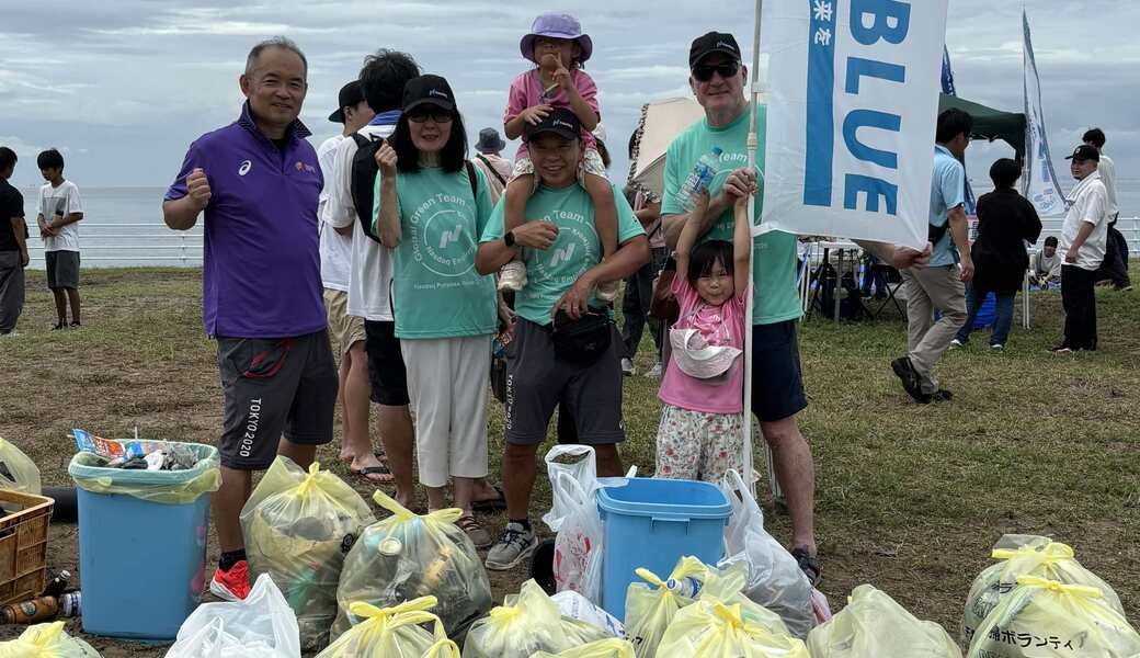 WORLD CLEANUP DAY 2025ビーチクリーン活動（幕張） レポート