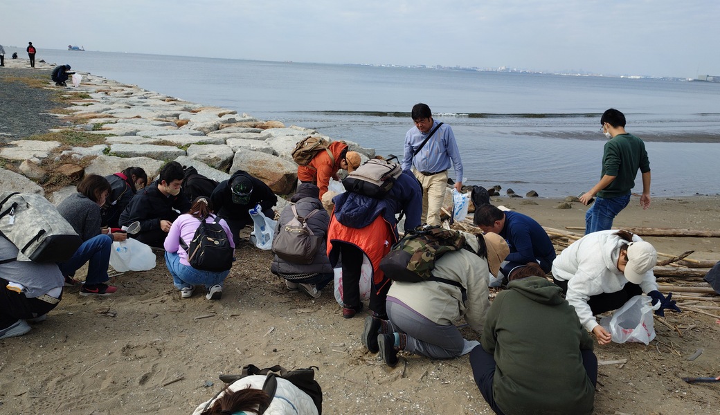 ビーチクリーン活動（幕張） レポート