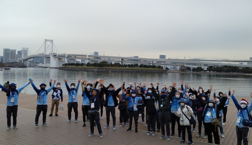 第６回スポボラの集い　お台場ウォーキング＆ビーチクリーン・ランチ・イベント レポート