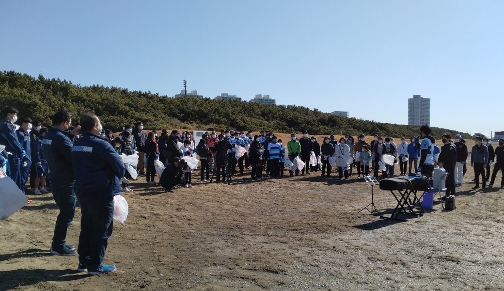 ビーチクリーン活動（幕張） レポート