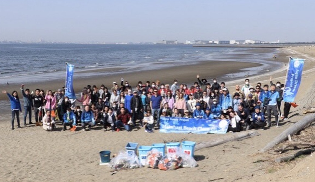 ビーチクリーン活動（幕張） レポート