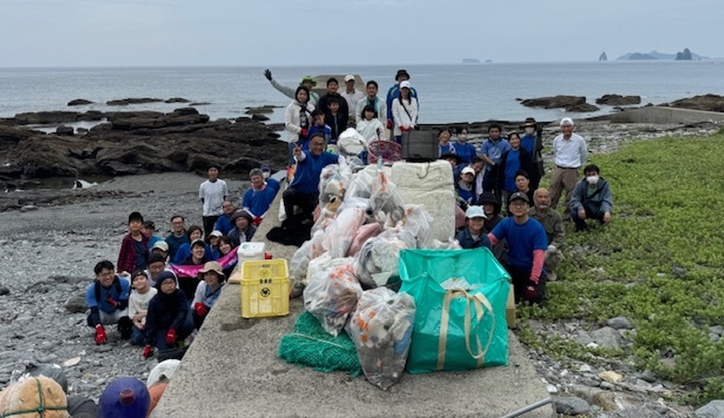 海岸漂着プラスチックごみの再生資源化活動 アイキャッチ