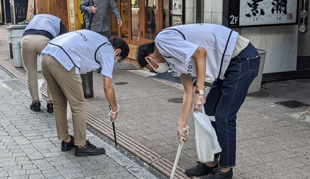 「PRONTO LOVE GREEN」品川港南エリア清掃 レポート