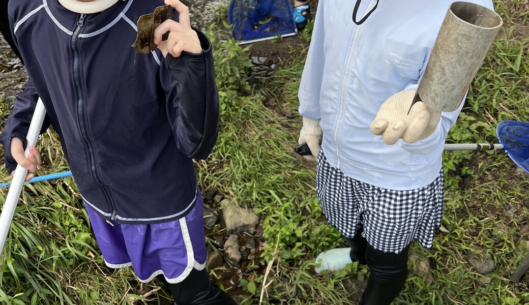 森と川と人をつなぐ楽校　ごみ拾いとアップサイクル レポート