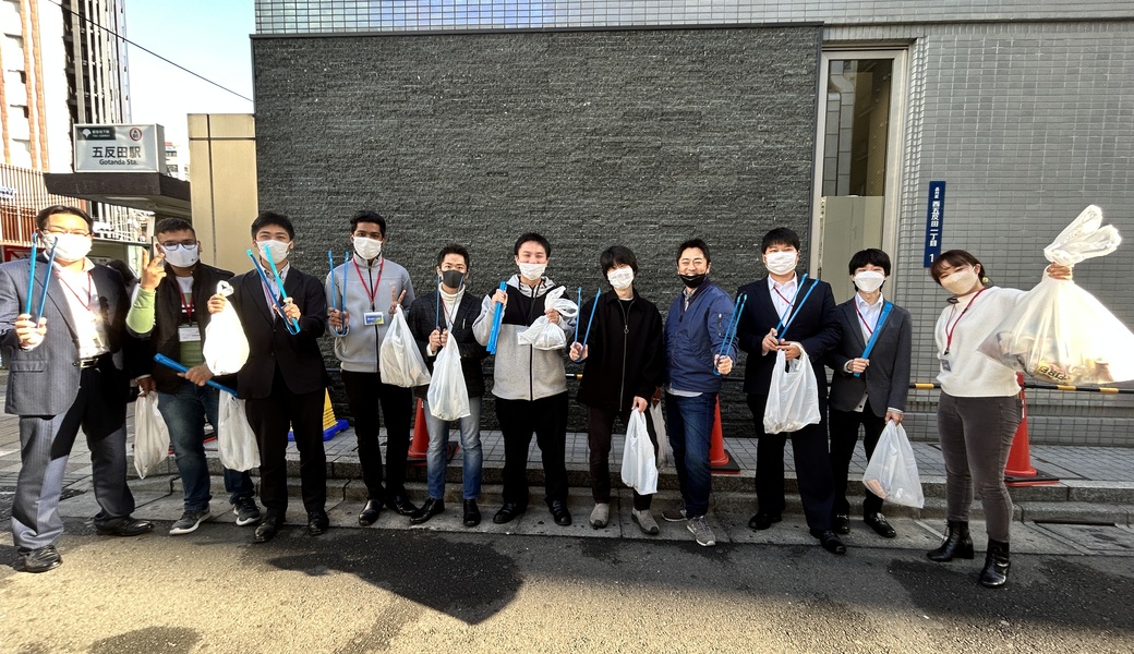 第5回 アクロス 街中ゴミ拾い @五反田 レポート