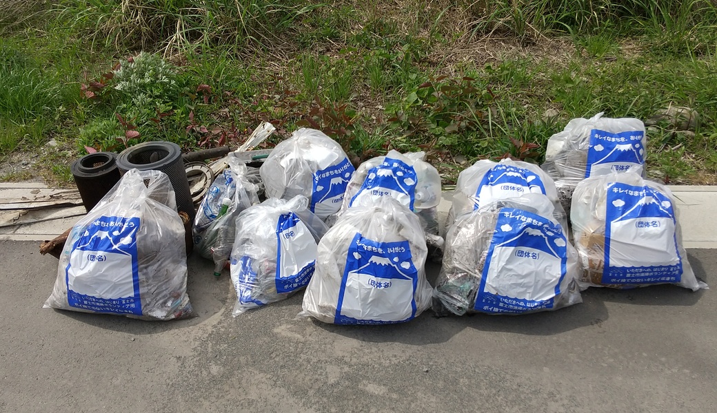 富士市富士川海岸ビーチクリーン レポート