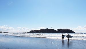 片瀬江ノ島 西浜海岸ビーチクリーン アイキャッチ