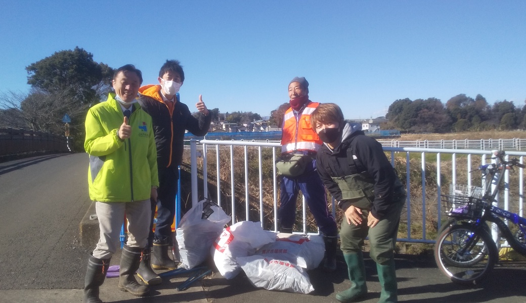 色々質問しちゃおう✩若手政治家の皆さんと冬の川ゴミ拾い！ レポート